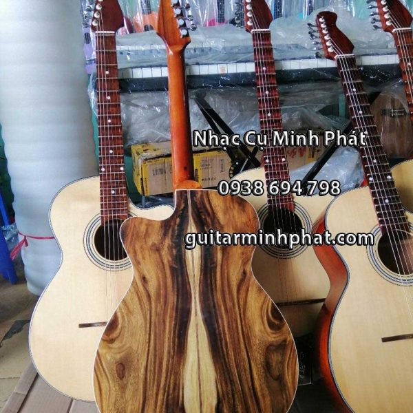 Mua đàn guitar thùng vọng cổ cao cấp gỗ điệp đúc kết giá rẻ tại quận bình tân - Nhạc Cụ Minh Phát