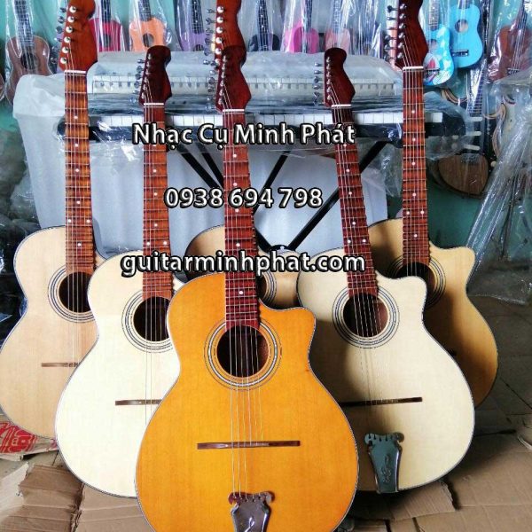 Bán đàn guitar phím lõm giá rẻ gỗ hồng đào - Nhạc Cụ Minh Phát