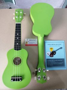 Đàn ukulele soprano màu xanh lá giá rẻ tại Nhạc Cụ Minh Phát quận Bình Tân TP.HCM