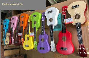 Ukulele soprano size 21'in - đủ màu phục vụ mùa lễ tết 2020 - Nhạc Cụ Minh Phát