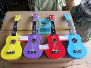 Ukulele soprano size 21'in - đủ màu phục vụ mùa lễ tết 2020 - Nhạc Cụ Minh Phát