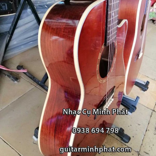 Đàn guitar acoustic gỗ hồng đào trung kỹ - nhạc cụ minh phát quận bình tân tphcm