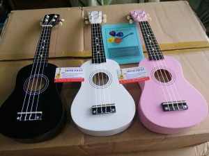 Ukulele soprano size 21'in - đủ màu phục vụ mùa lễ tết 2020 - Nhạc Cụ Minh Phát